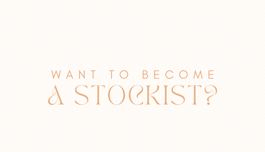 Become a stockist here!